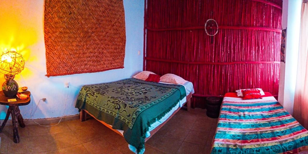Near Lake Hostal Bacalar Ruang foto