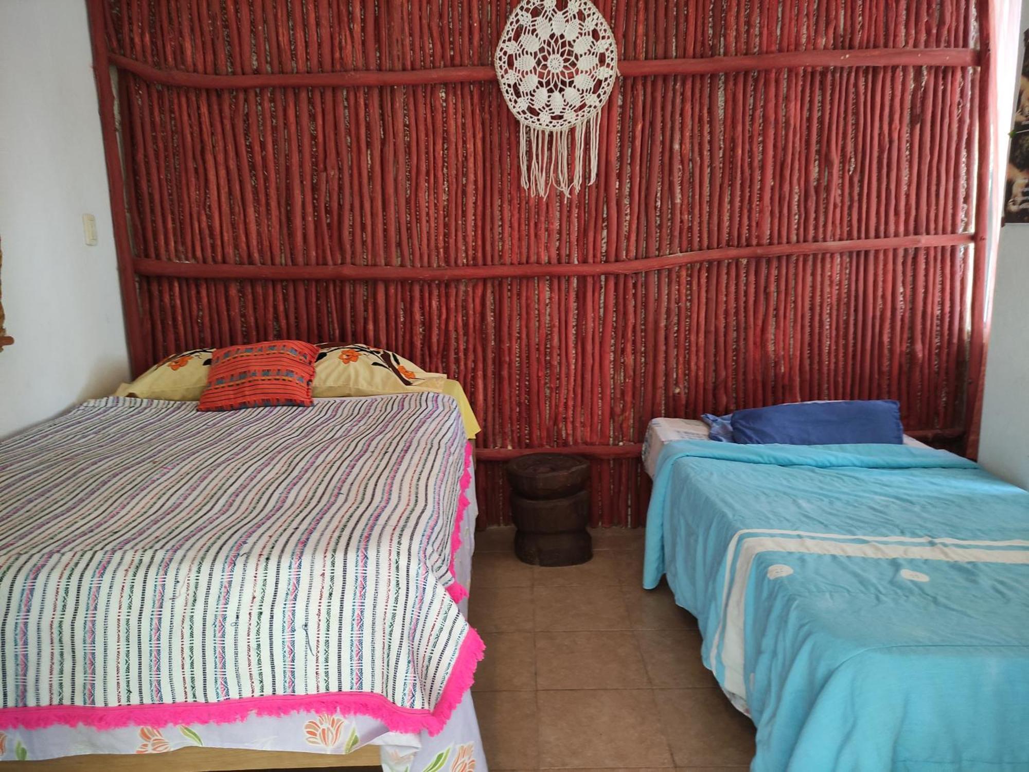 Near Lake Hostal Bacalar Ruang foto